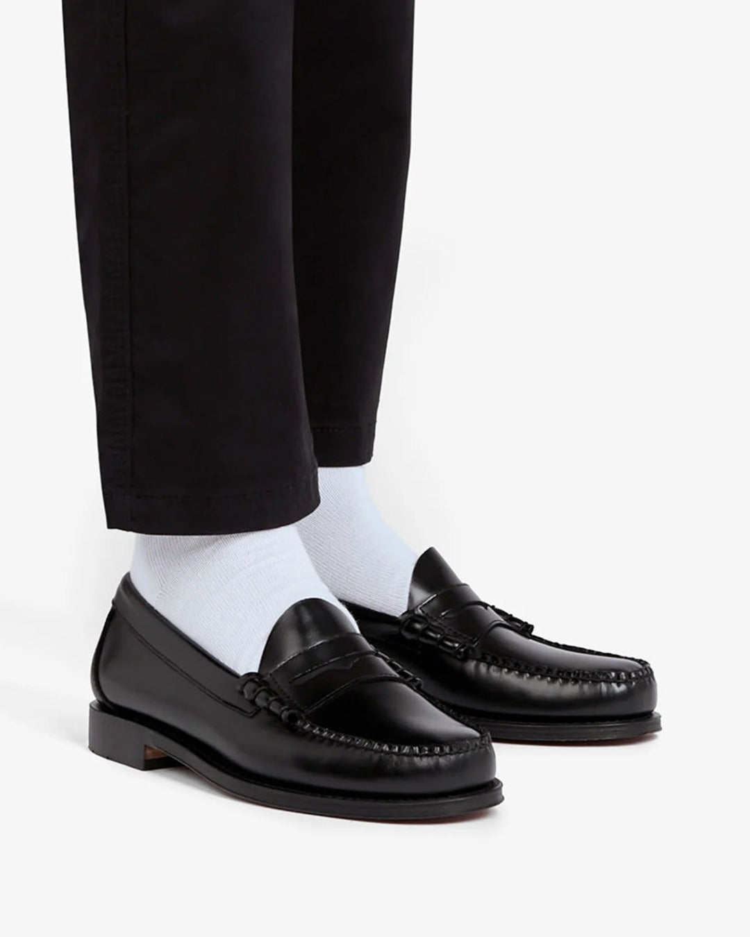 Gh Bass - Mocassins Weejuns Larson Penny - Noir