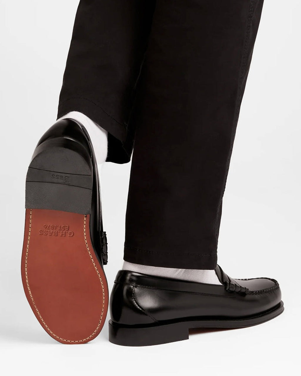 Gh Bass - Weejuns Larson Penny Loafers - Black