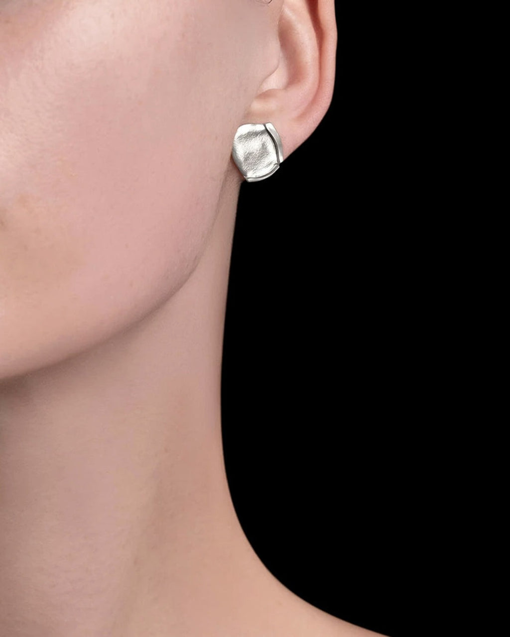 Tweek Eek - Boucles D'Oreilles Mirr Rectangle S - Argent