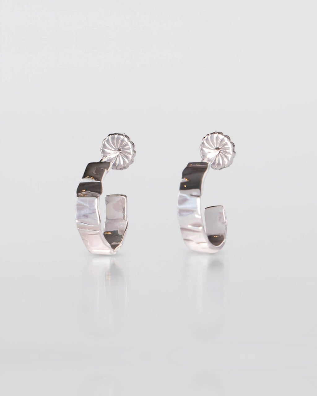 Tweek Eek - Gray Loops SS Earrings - Silver