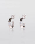 Tweek Eek - Gray Loops SS Earrings - Silver