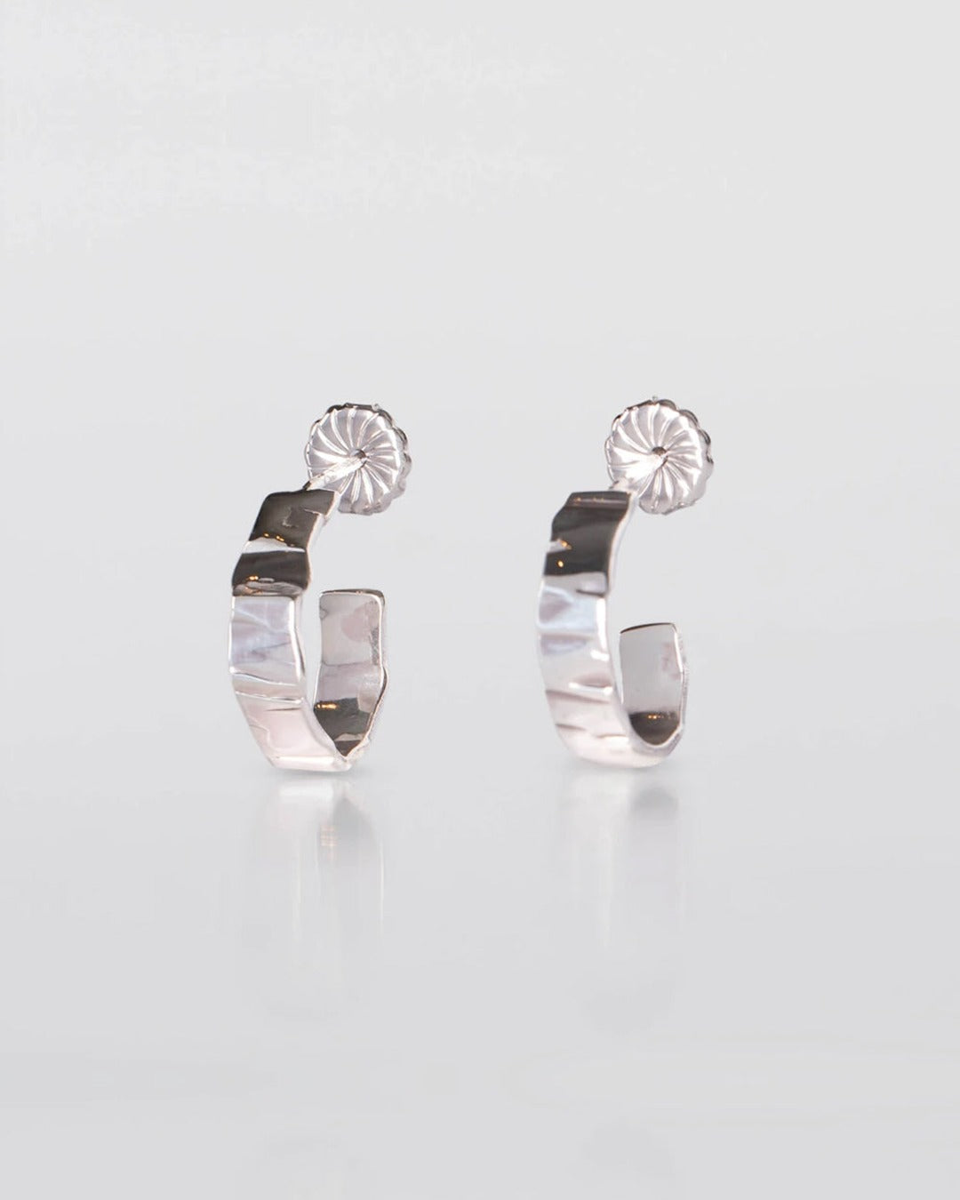 Tweek Eek - Boucles D'Oreilles Gray Loops Ss - Argent