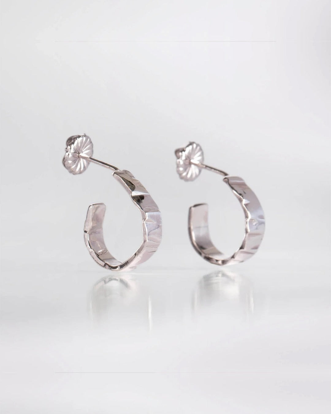 Tweek Eek - Gray Loops SS Earrings - Silver
