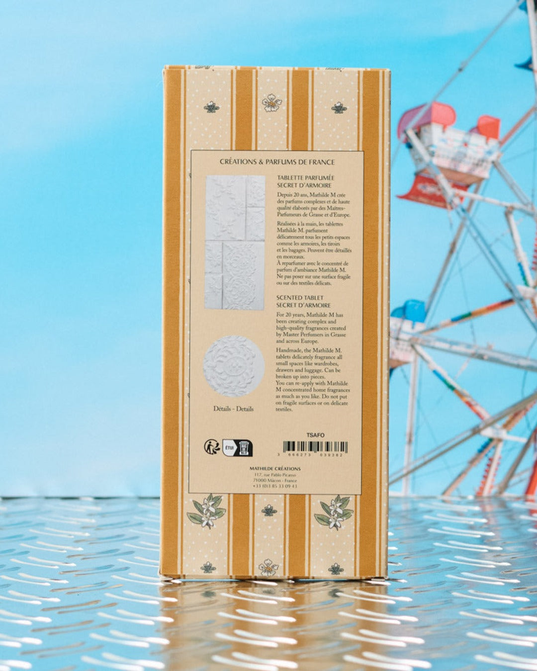 Mathilde M - Tablette Parfumée Fleur D'Oranger