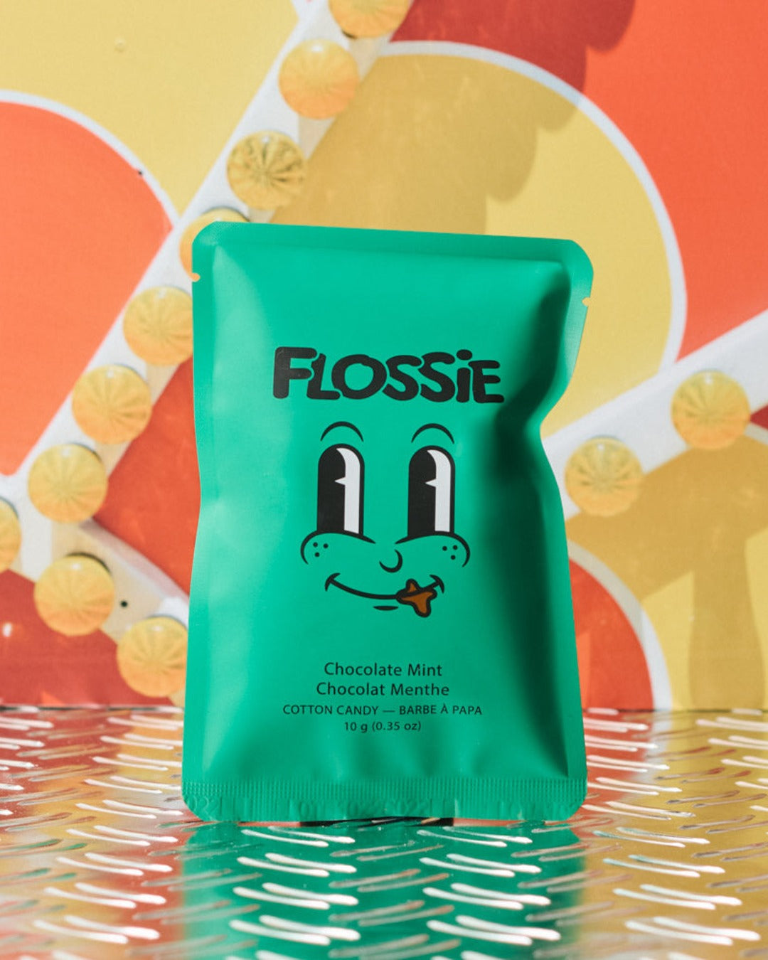 Flossie - Barbe À Papa Menthe Chocolat