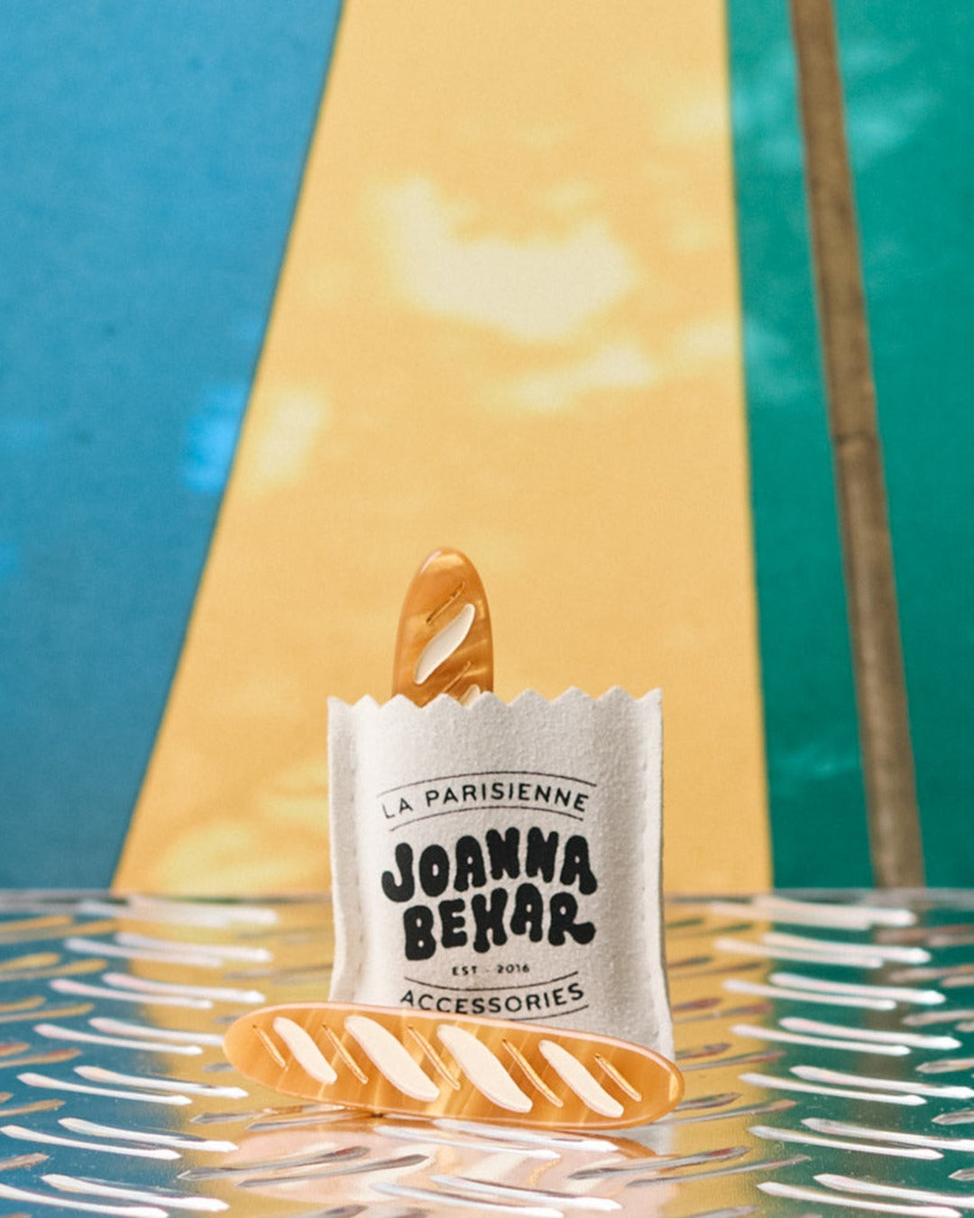 Joanna Behar - Set of 2 hair clips - Baguette