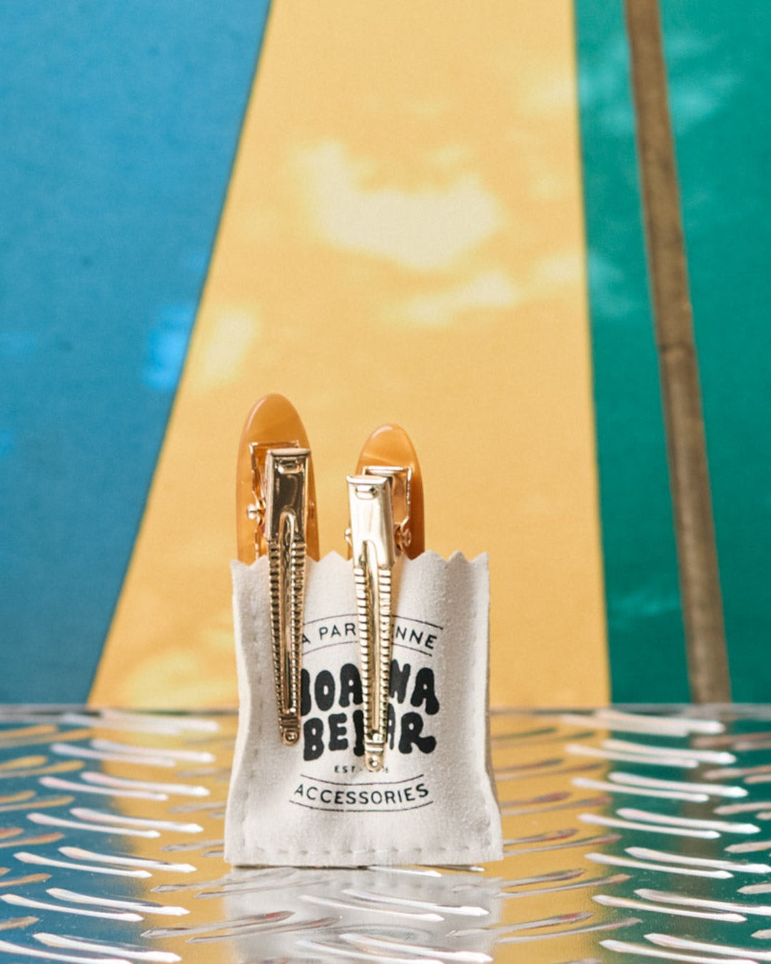 Joanna Behar - Set of 2 hair clips - Baguette