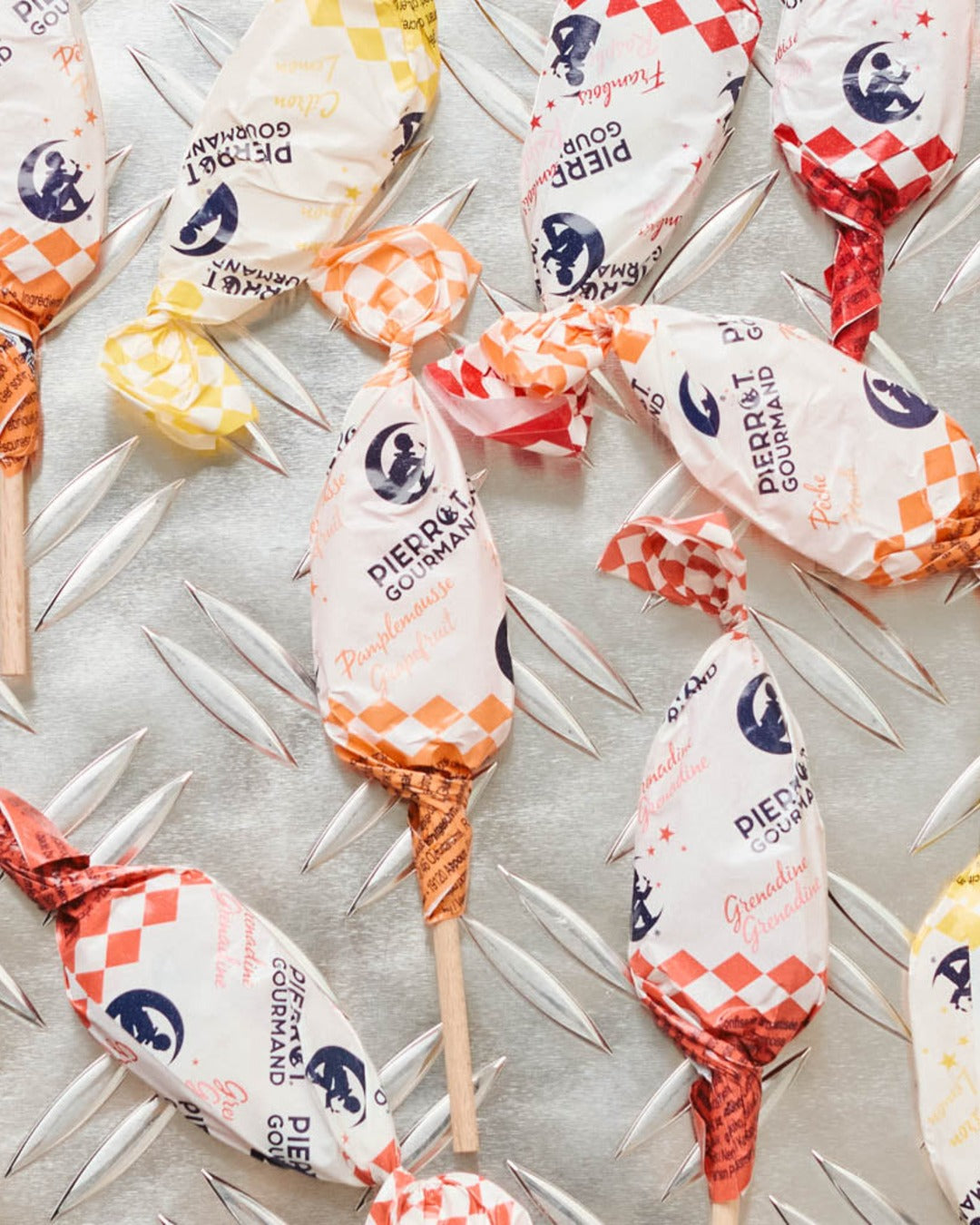 Pierrot Gourmand - Boite De 10 Sucettes Fruits