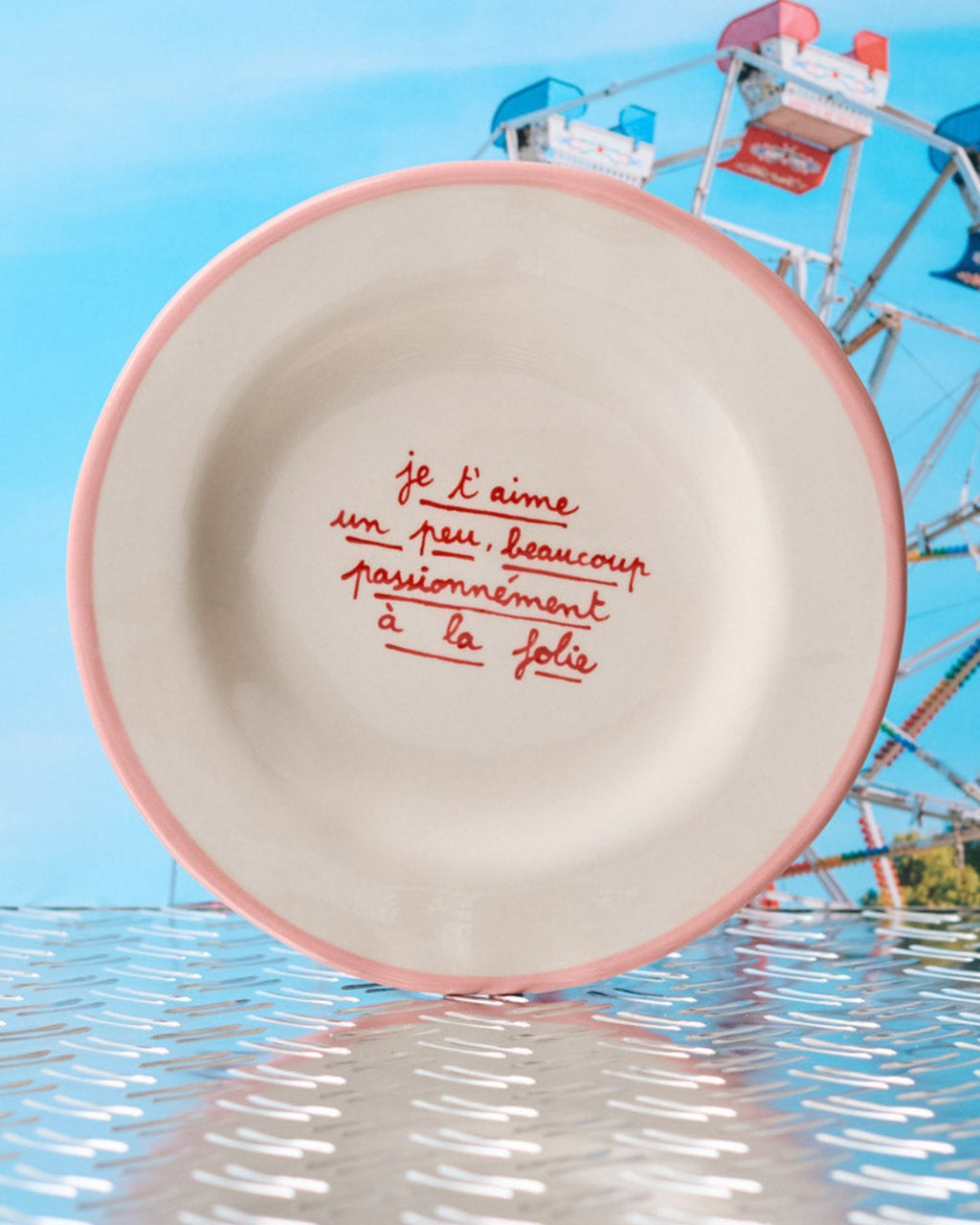 Laetitia Rouget - Assiette À Dessert Je T'Aime