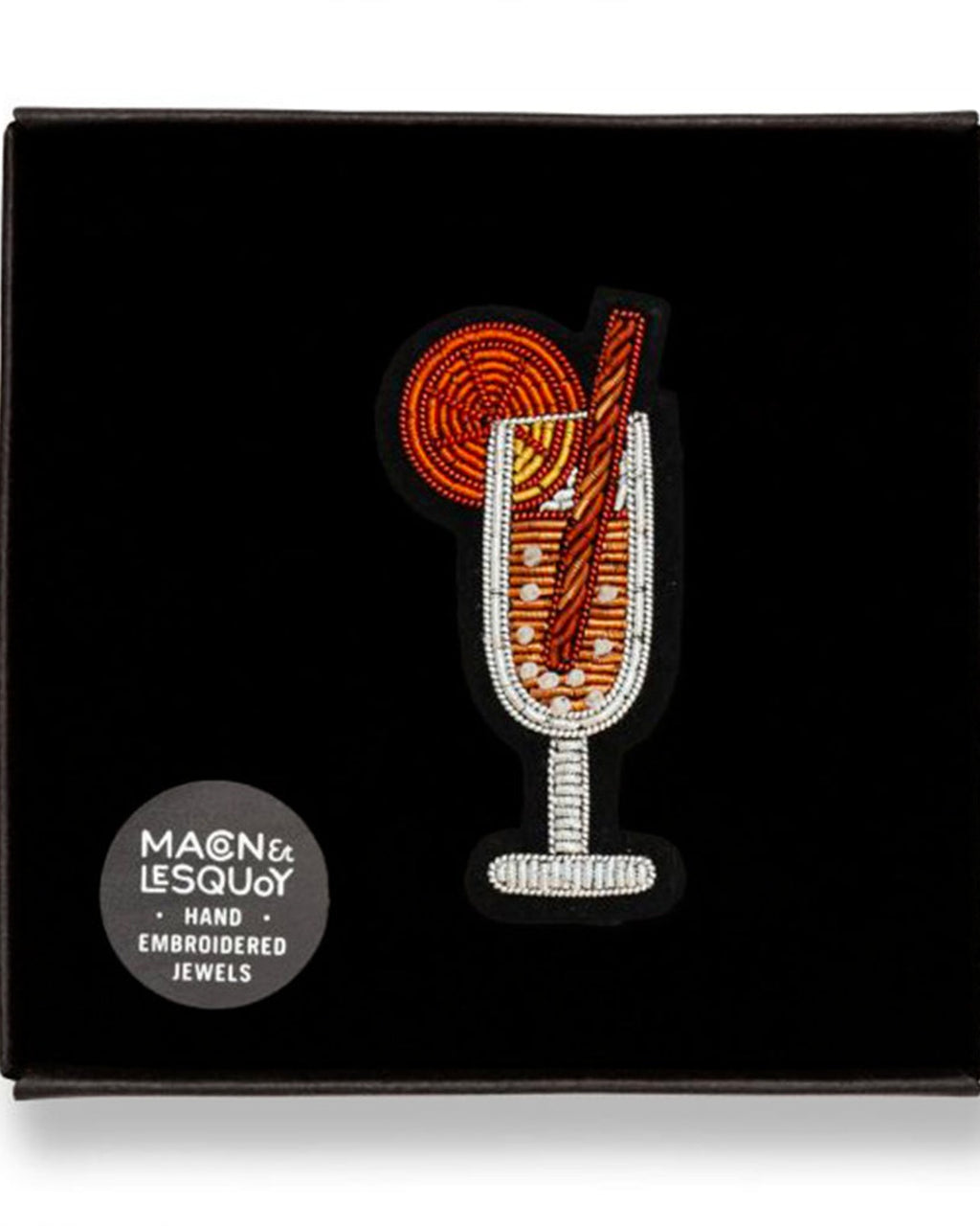 Macon & Lesquoy - Brooch - Coktail Mimosa