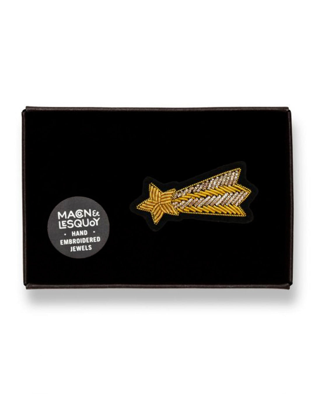 Macon & Lesquoy - Brooch - Gold Shooting Star