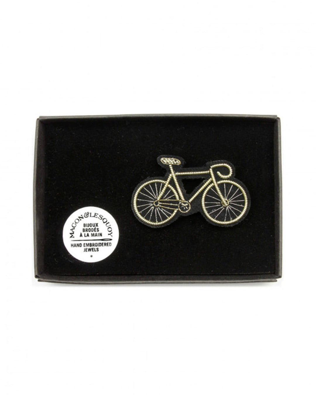 Macon & Lesquoy - Broche Vélo Argent