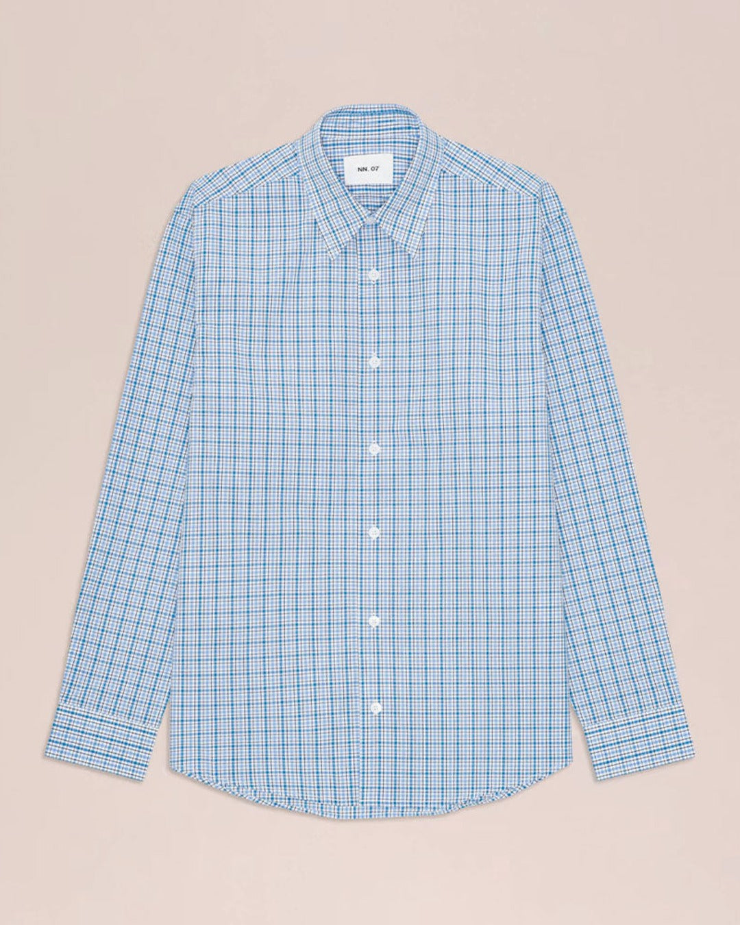 Nn07 - Quinsy Shirt - Cobolt Check