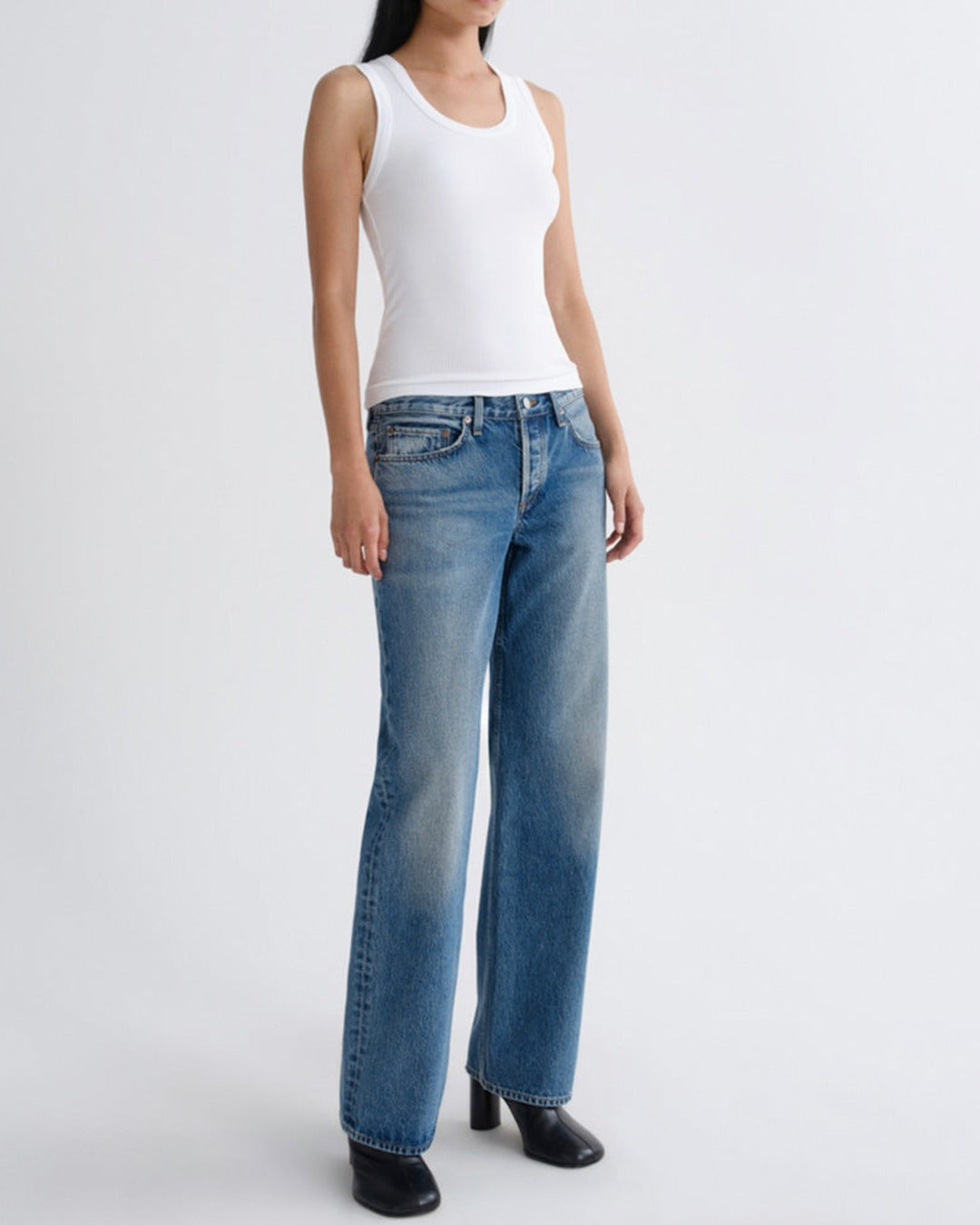 Agolde - Low Rise Loose Jeans - Liberty