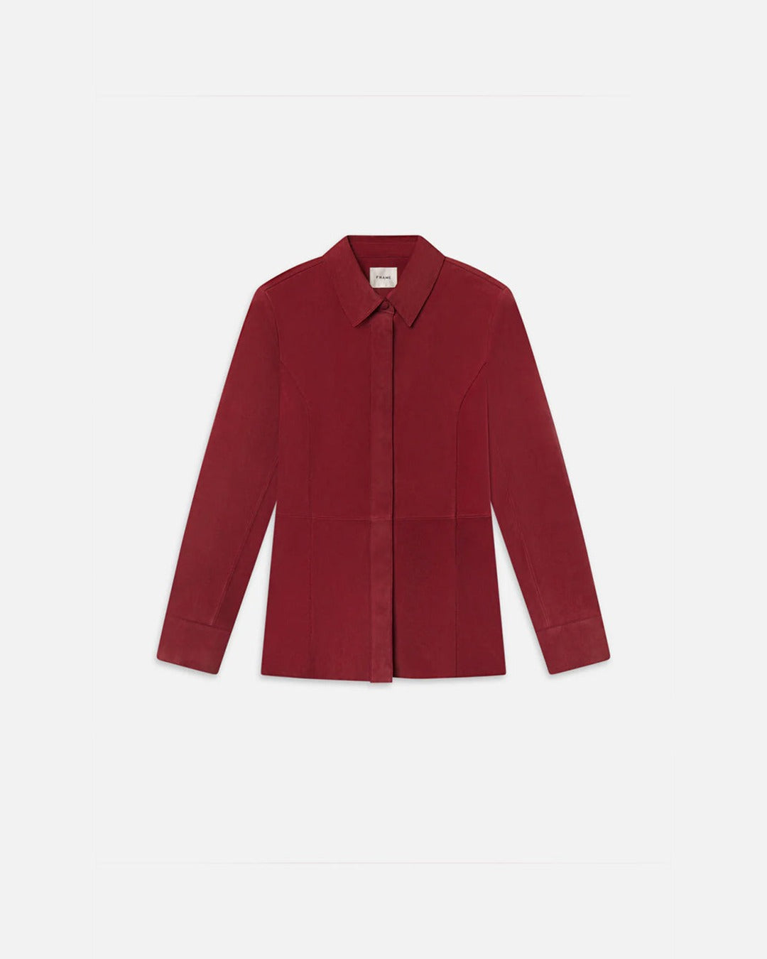 Frame - Chemise Suede - Garnet