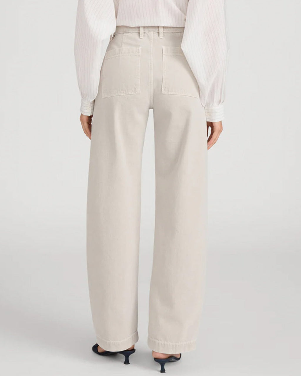 Frame - The Bow Cargo Jeans - Flax