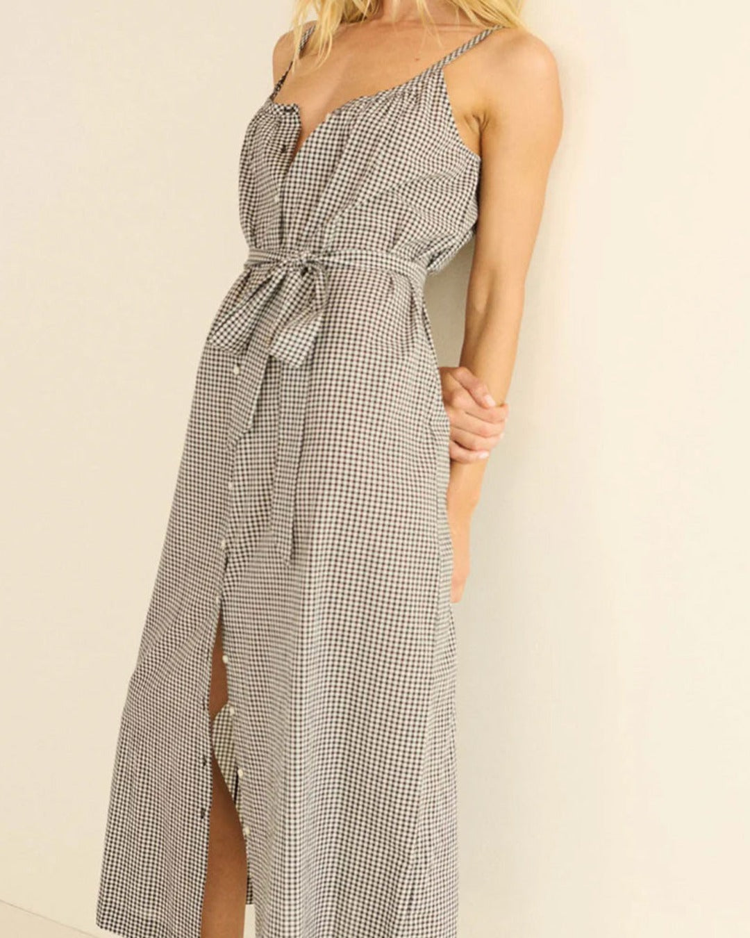 Dôen - Nevita Dress - Black Gingham
