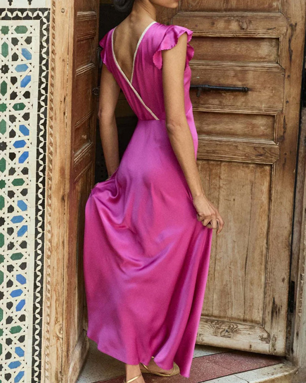 Dôen - Corina Dress - Magenta