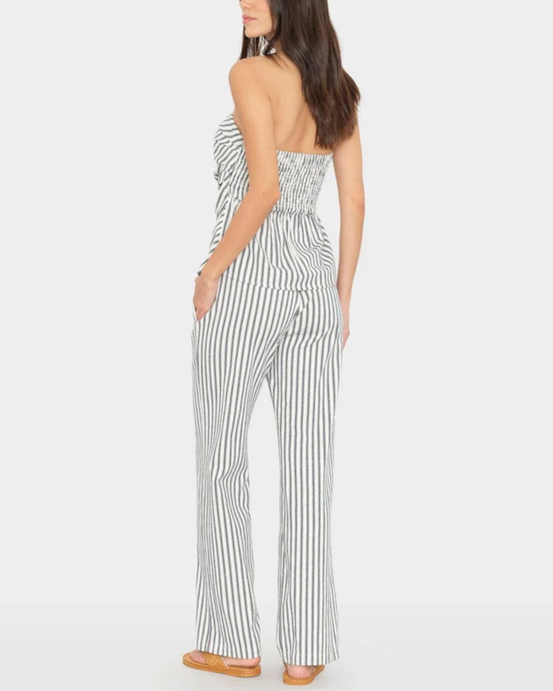 Xirena - Pantalon Pascale - Blue Slate Stripes