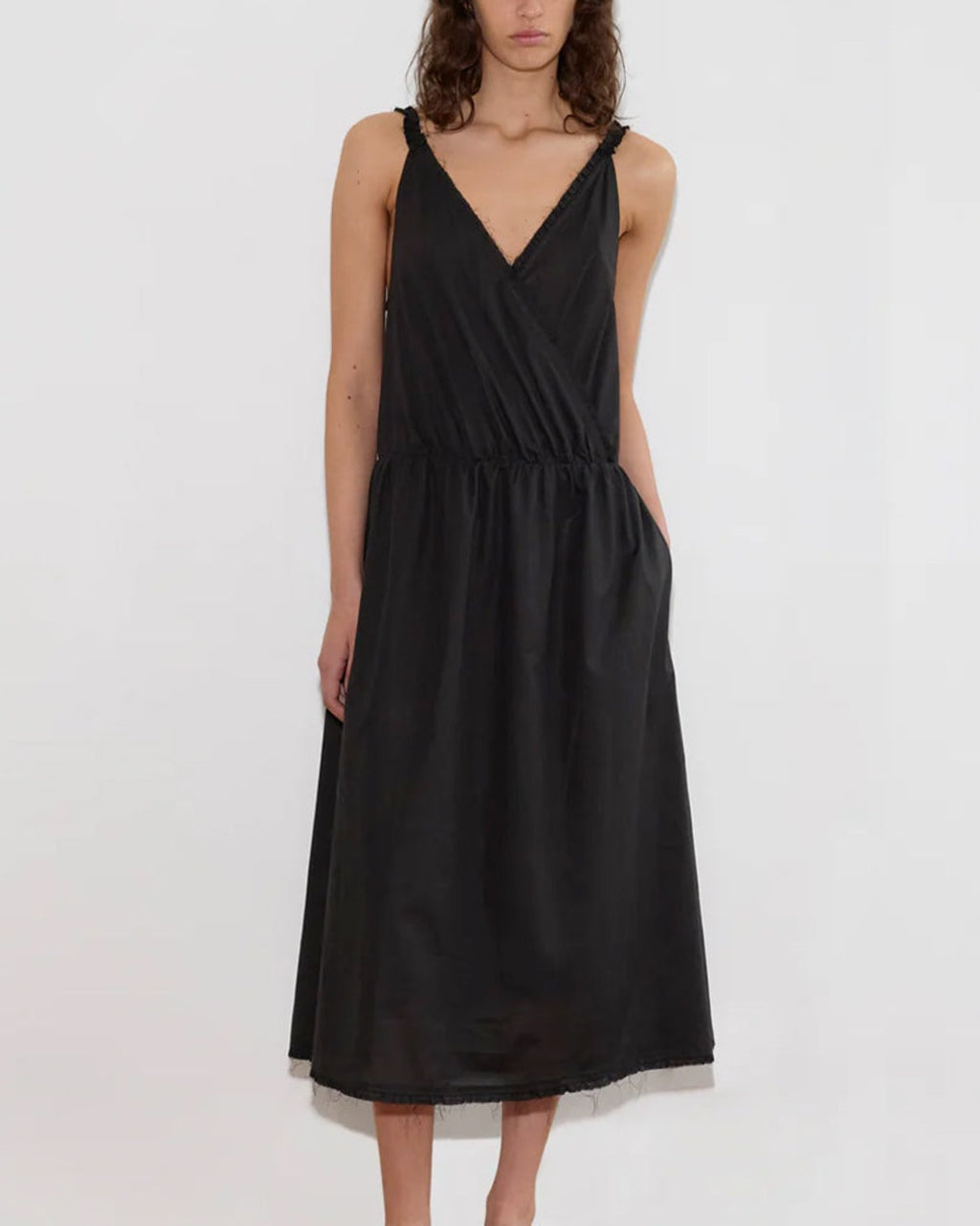 Deiji Studio - Crossed Dress - Black