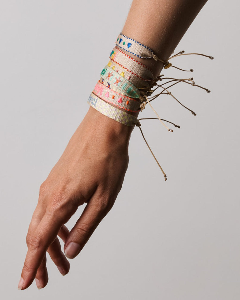 Merci x Guanabana - Guanabana x Merci - Heart Bracelet - Pink