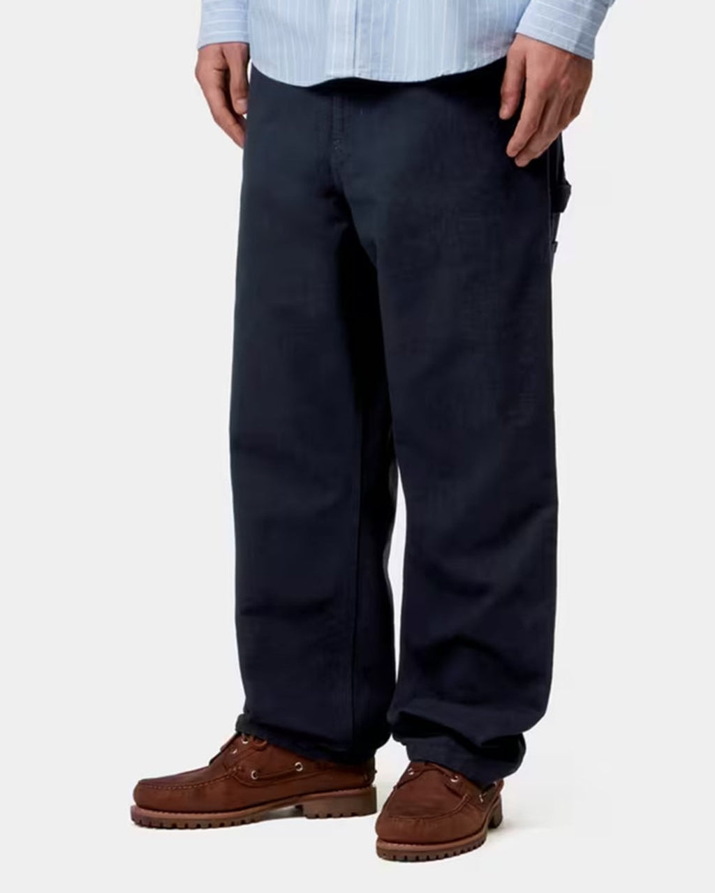 Carhartt Wip - Pantalon Single Knee - Marine Foncé