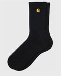 Carhartt Wip - Chaussettes Chase - Noir & Doré