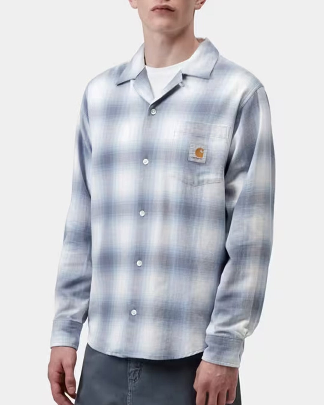 Carhartt Wip - Chemise Ls Tyers - Shady Blue Check