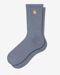 Carhartt Wip - Chase Socks - Shady Blue & Gold