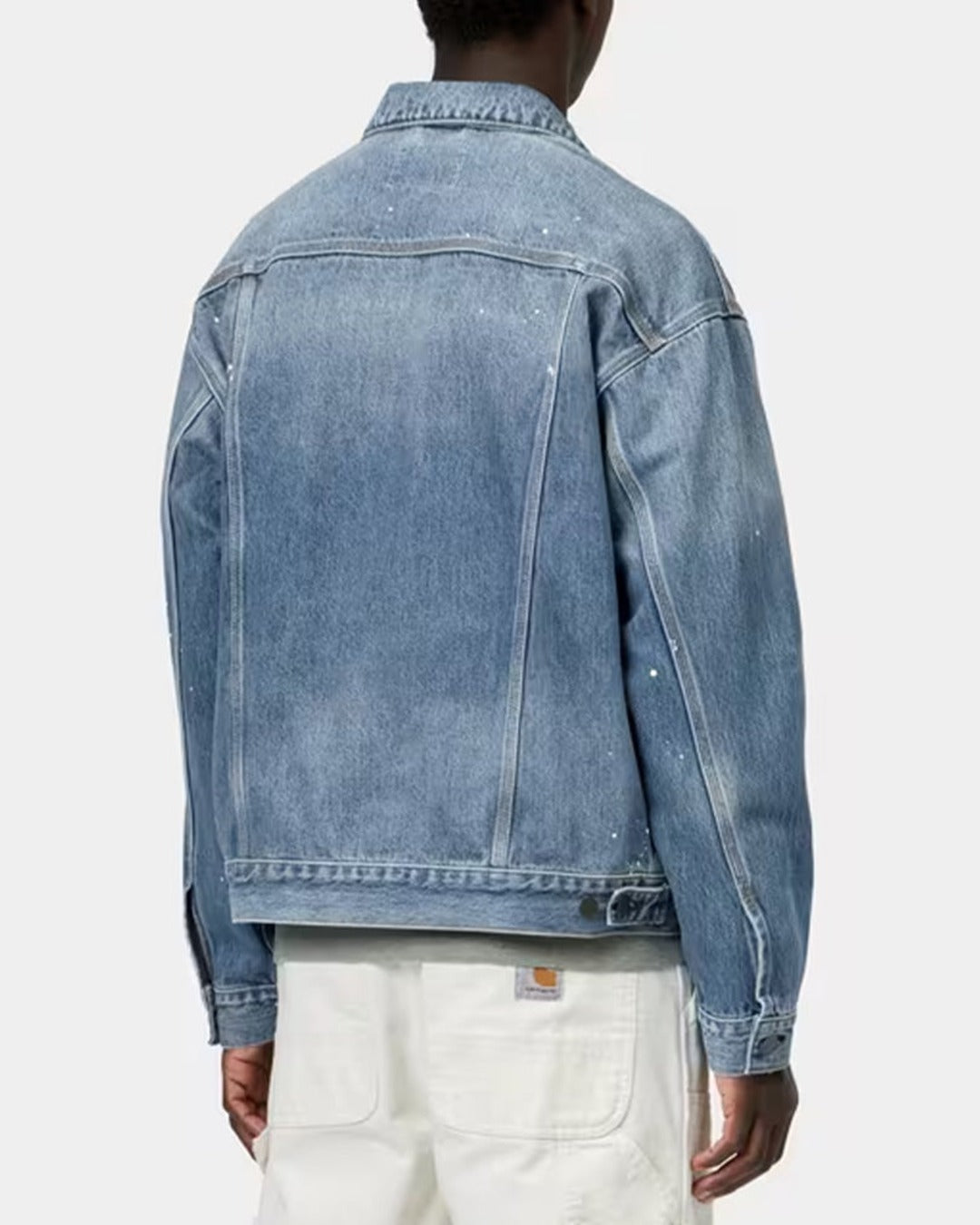 Carhartt Wip - Veste Helston Denim - Blue Destroy Wash
