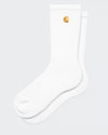 Chaussettes Chase - Blanc & Doré
