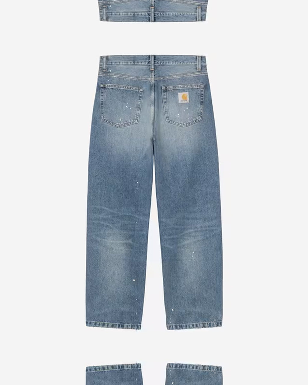 Carhartt Wip - Landon Jeans - Blue Destroy Wash