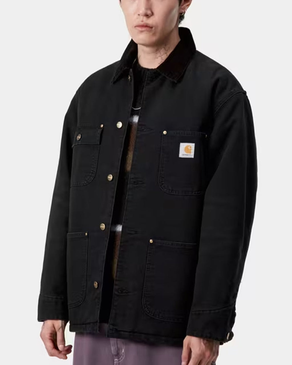 Carhartt Wip - Manteau Og Chore - Noir