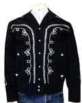 Rockmount - Western Bolero Jacket - Black & White