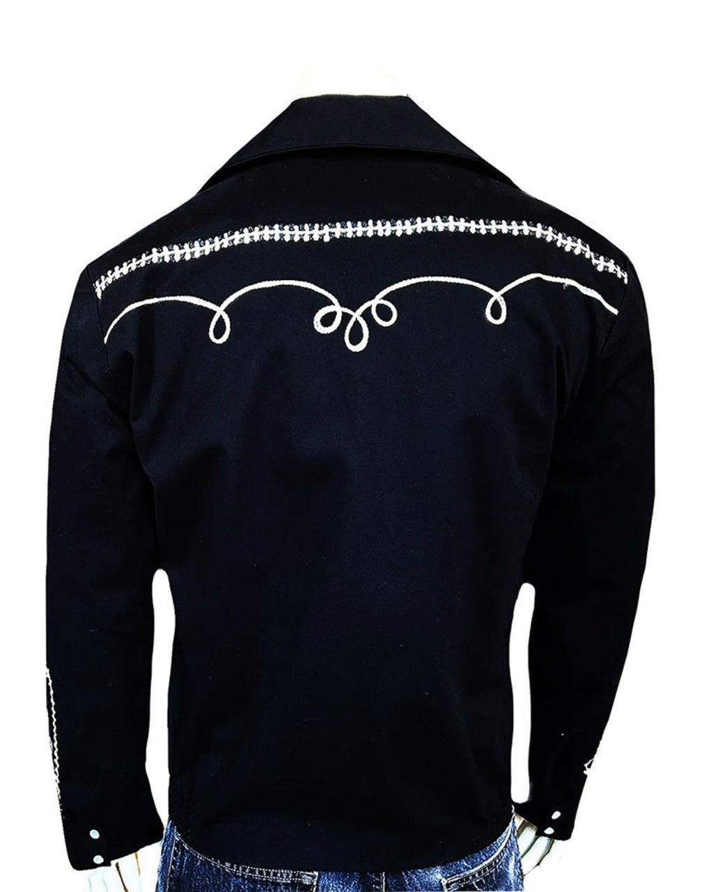 Rockmount - Western Bolero Jacket - Black & White