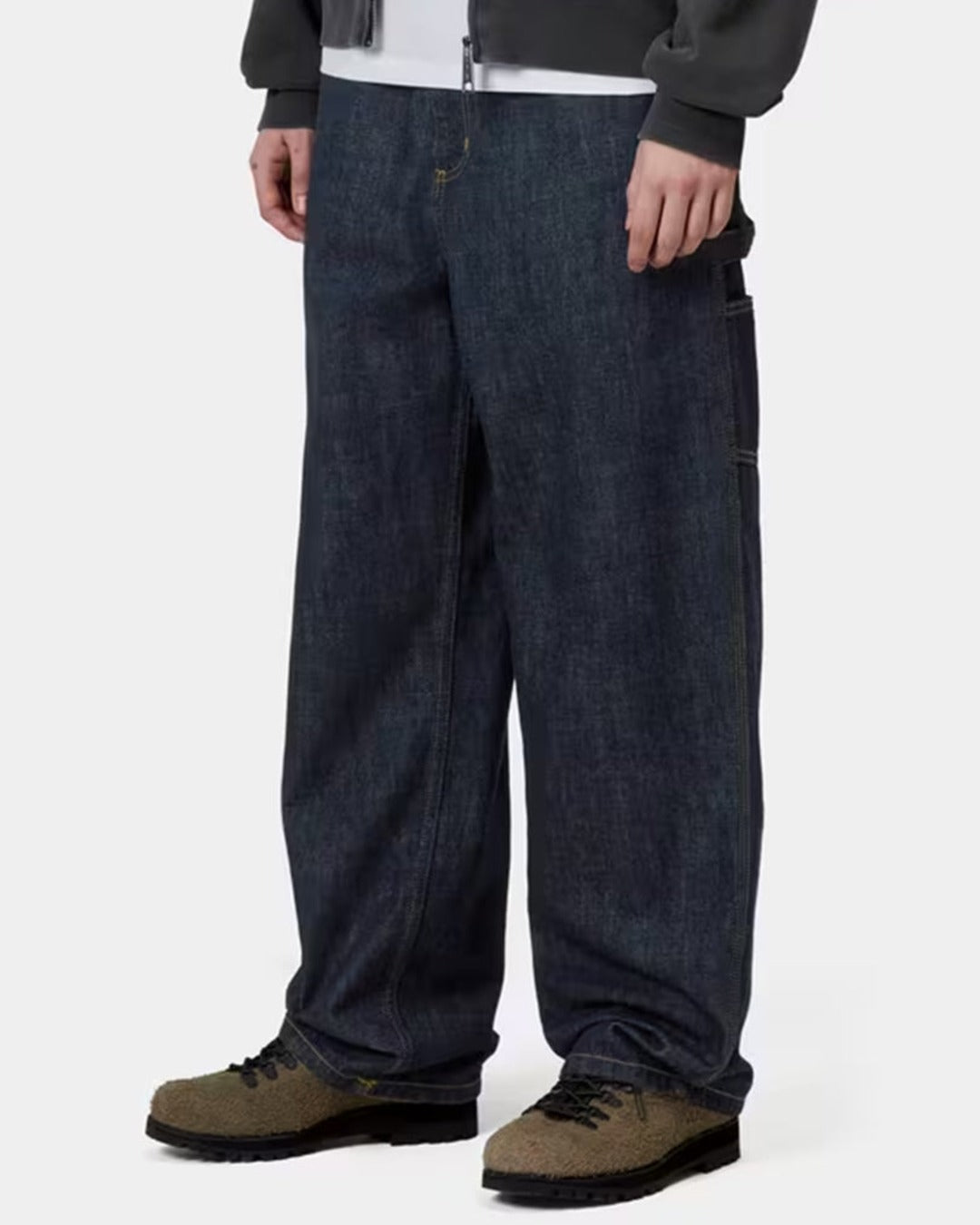 Carhartt Wip - Brandon Single Knee Jeans - Rinsed Blue
