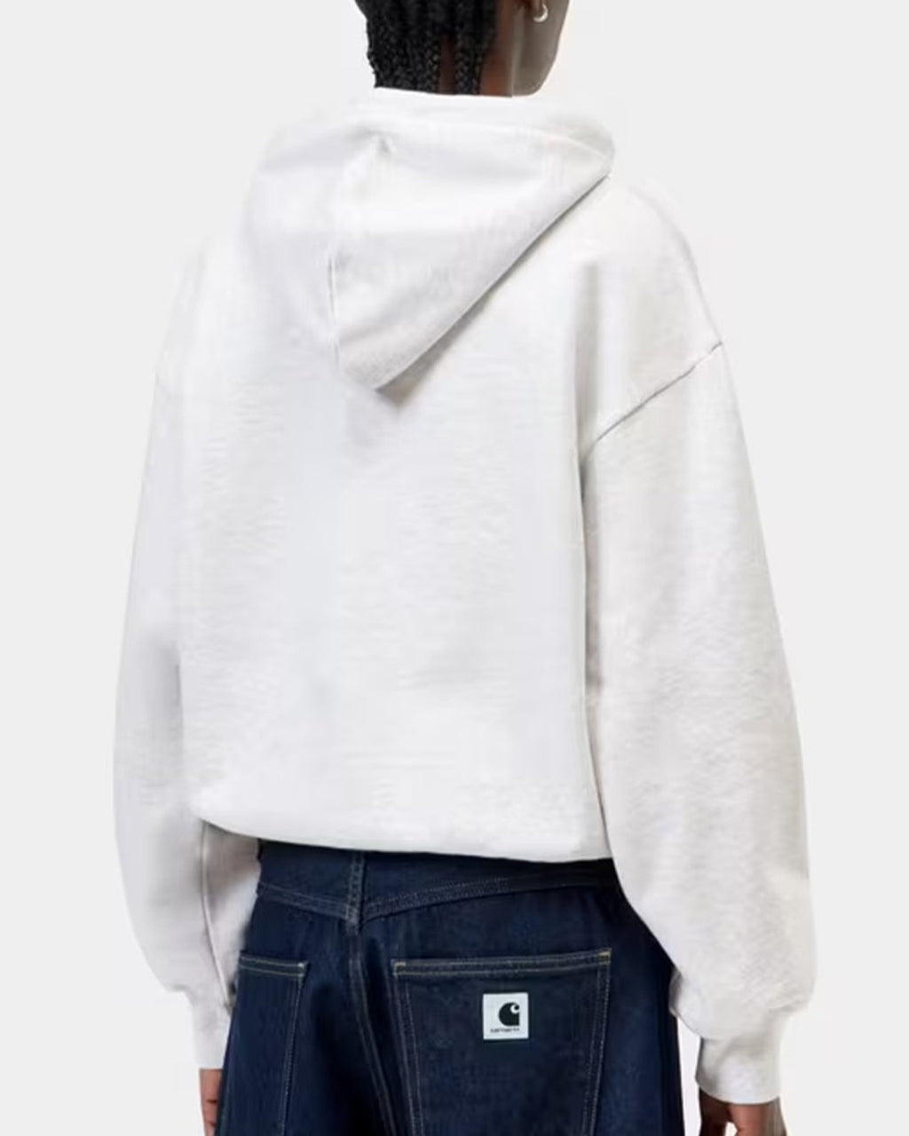 Carhartt Wip - Hoodie Casey - Ash Heather & Silver