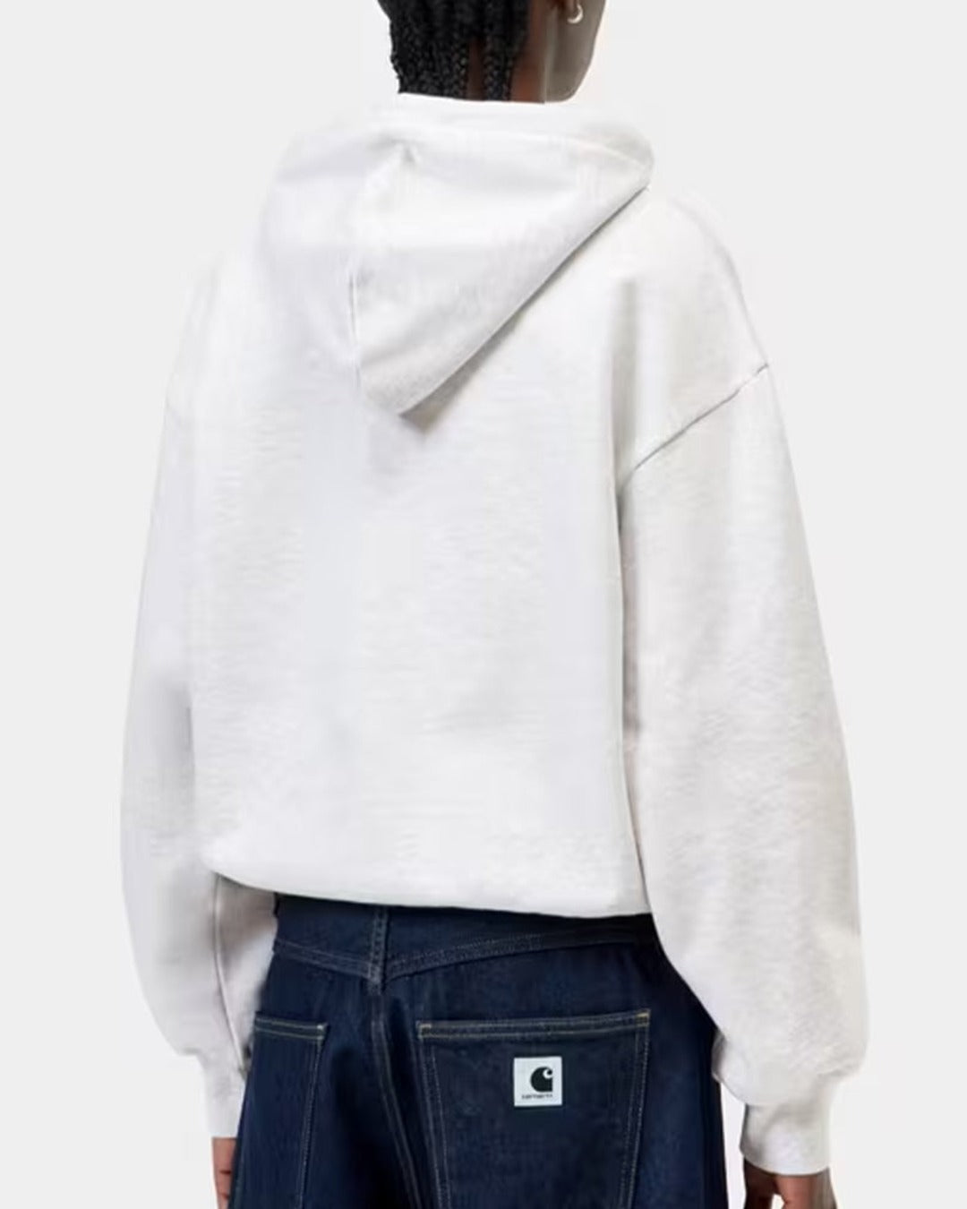 Carhartt Wip - Hoodie Casey - Ash Heather & Silver