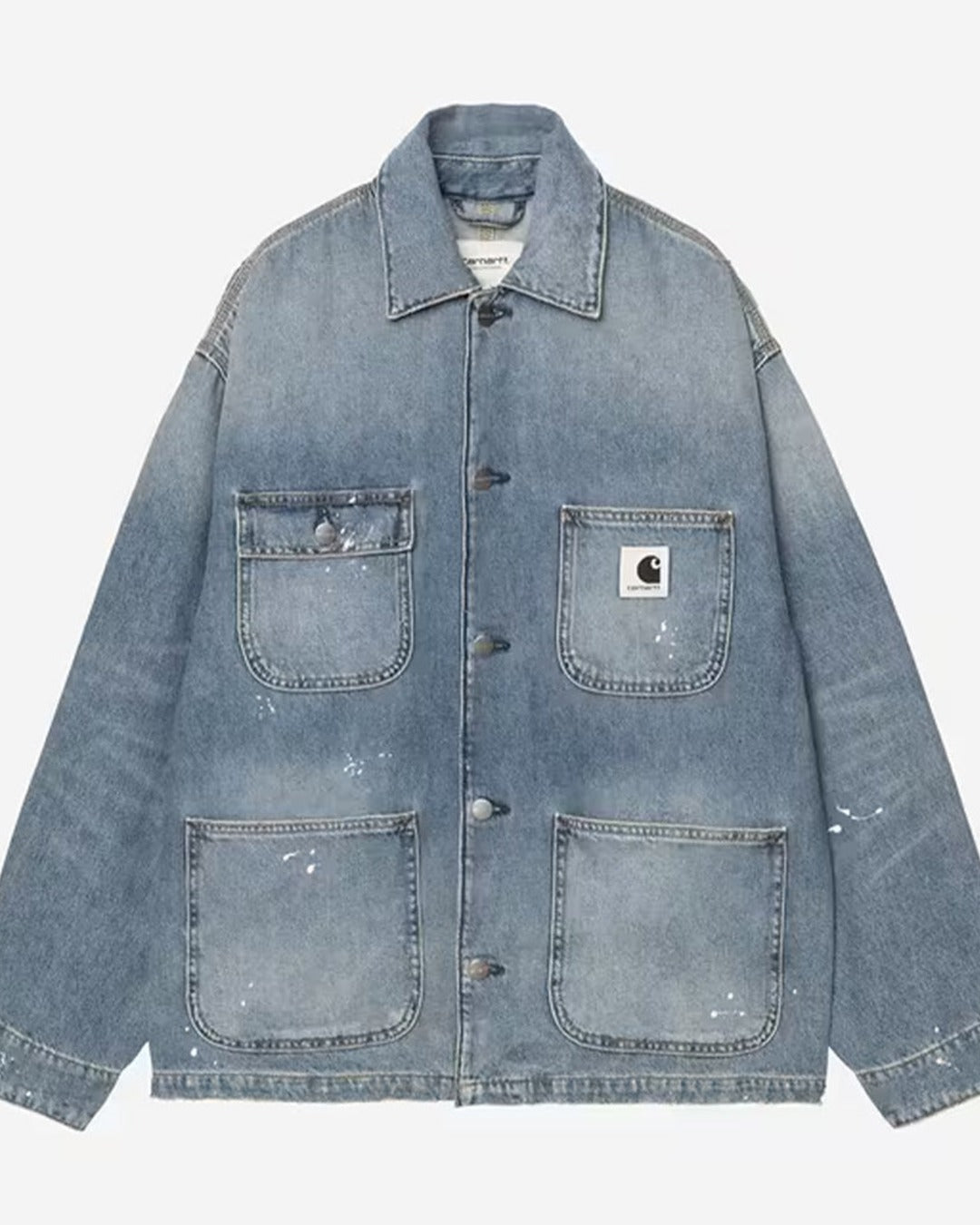 Carhartt Wip - Veste Og Michigan Smithtown - Bleu Destroy Wash