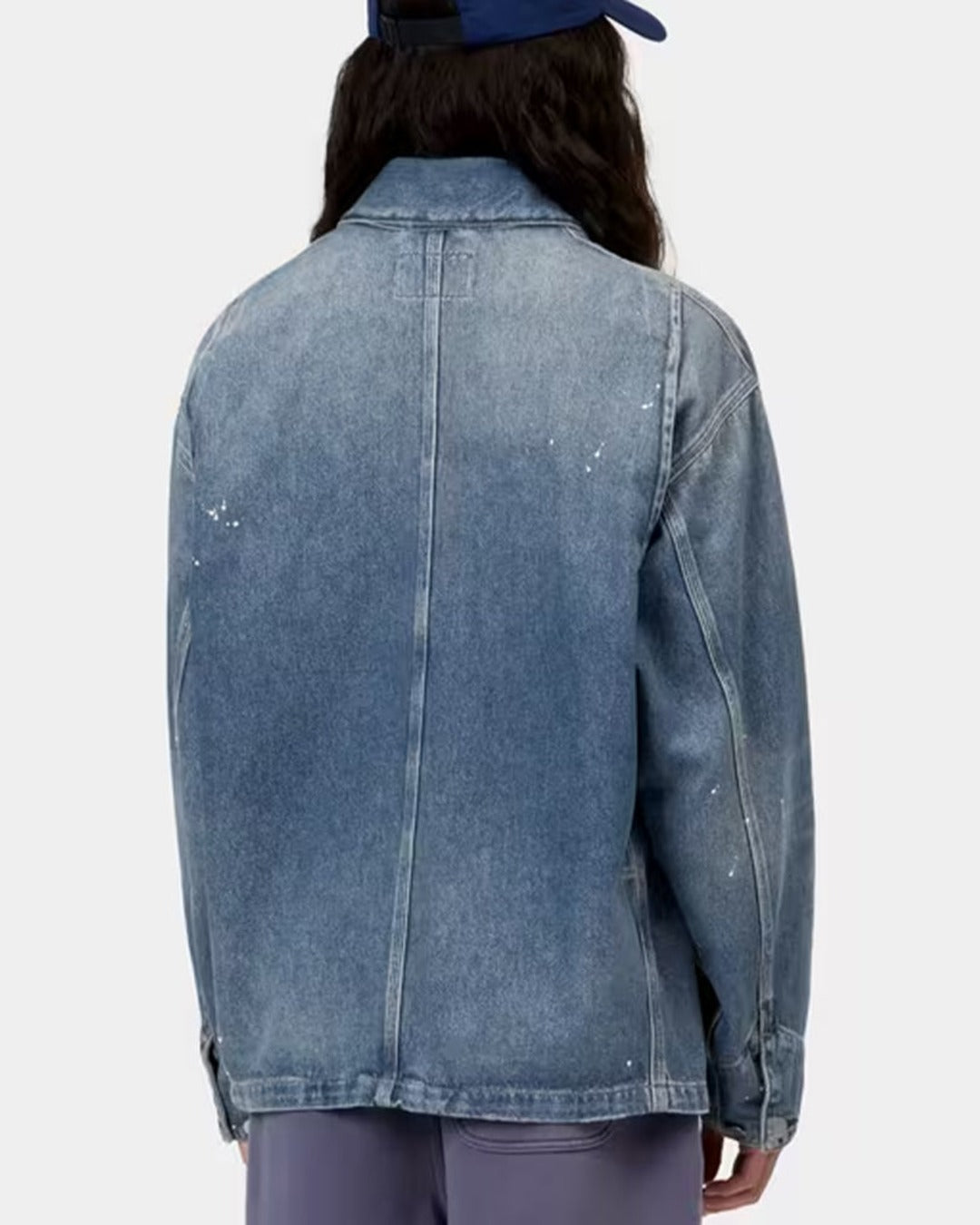 Carhartt Wip - Og Michigan Smithtown Jacket - Blue Destroy Wash