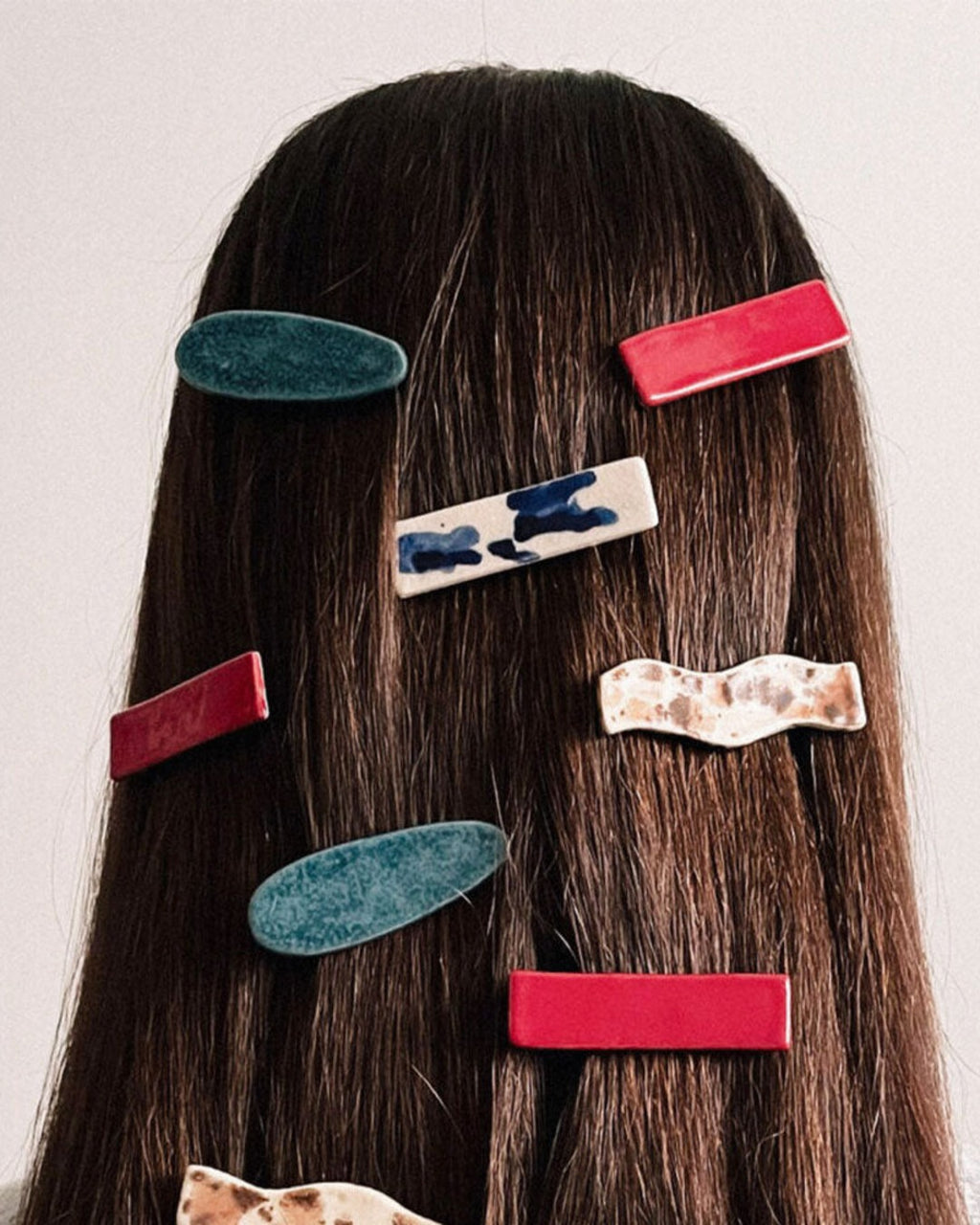 Blanca Olmos Studio - Pince À Cheveux - Rouge