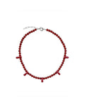 Blanca Olmos Studio - Collier Las Lagrimas - Rouge