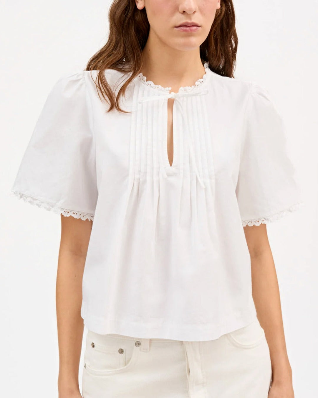 Skall Studio - Freesia Blouse - Optical White