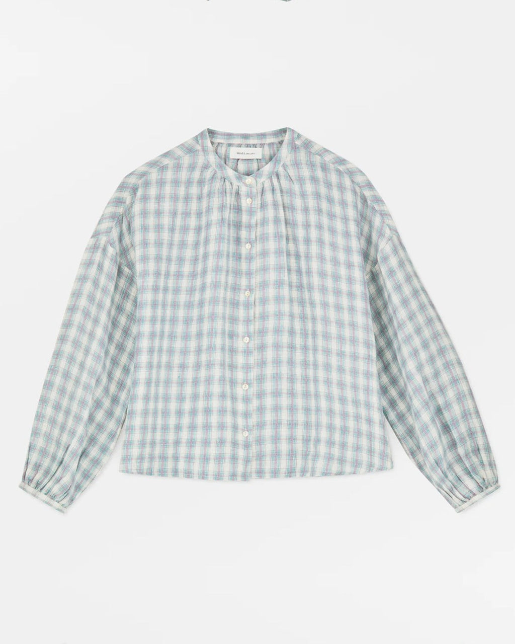 Skall Studio - Cilla Check Shirt - Purple & Blue