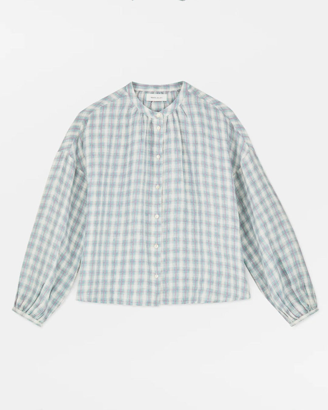 Skall Studio - Cilla Check Shirt - Purple & Blue