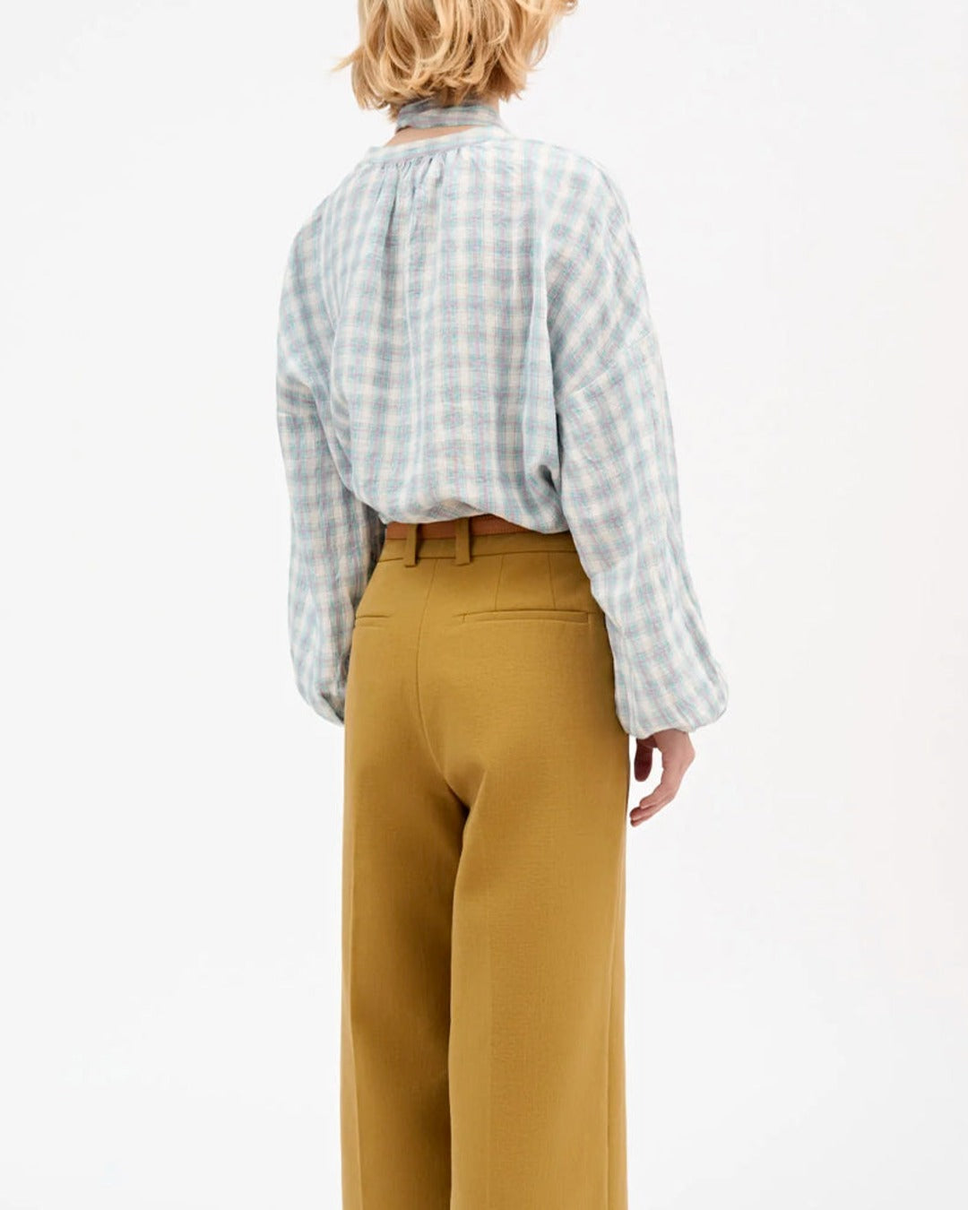 Skall Studio - Cilla Check Shirt - Purple & Blue