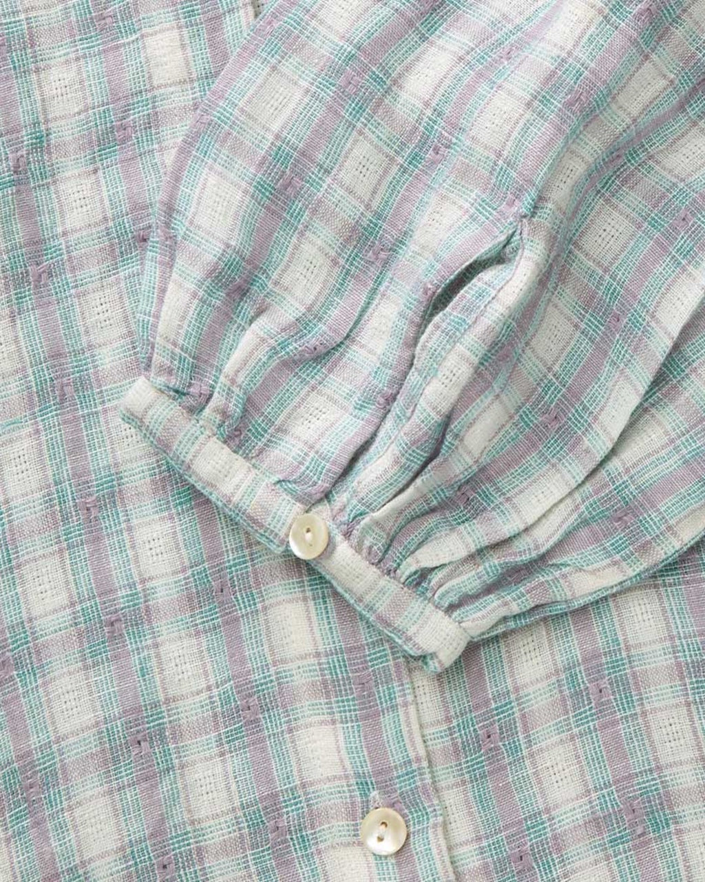 Skall Studio - Cilla Check Shirt - Purple & Blue