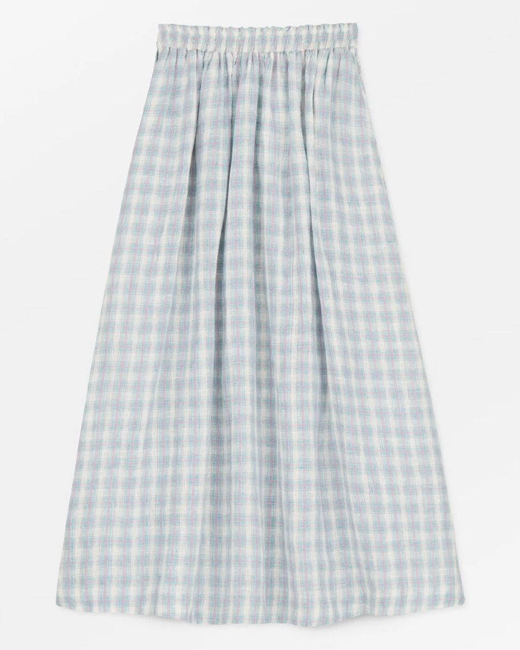 Skall Studio - Dagny Checkered Skirt - Purple & Blue