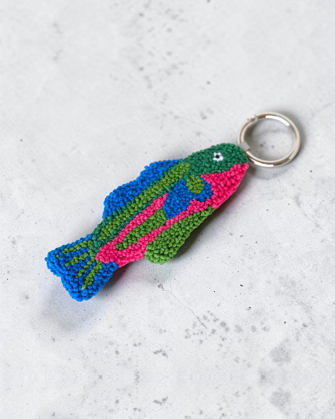 N2 Studio - Sardine Key Ring - Blue Green & Pink