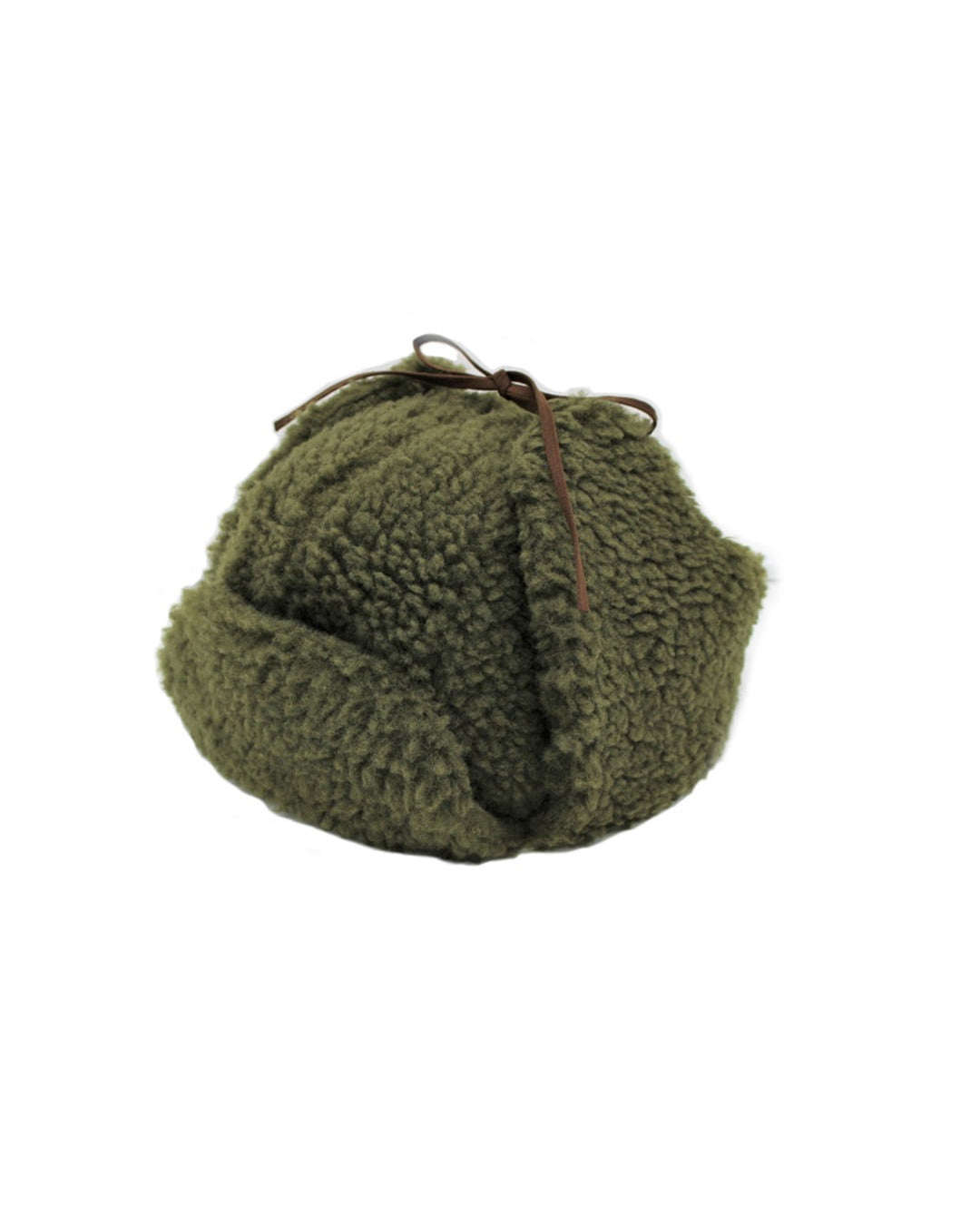 Cableami - Boa Aviator Hat - Olive